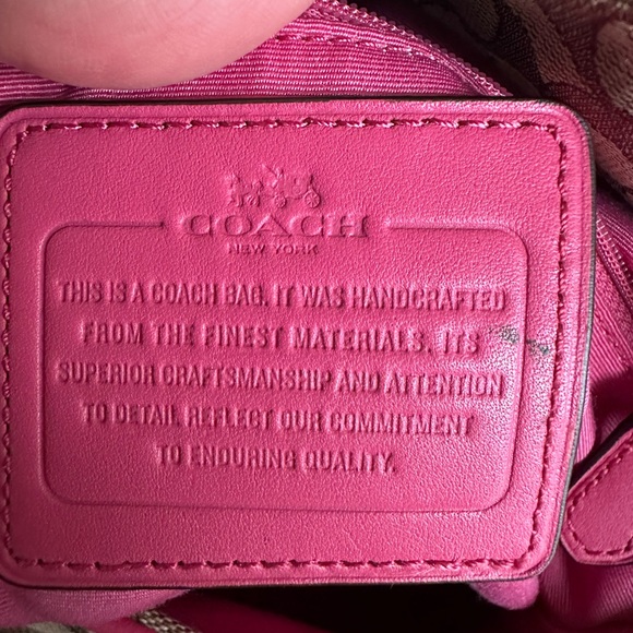 Coach Shoulder Bag Tote Signature Monogram - Picture 10 of 15